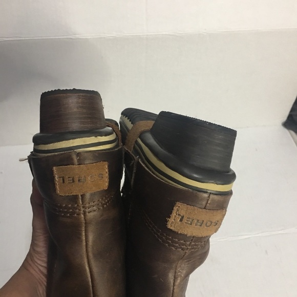 Sorel Slim Pack Riding Tall Boots - Brown, Size 6 - Picture 8 of 15